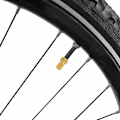 Miniatyrbilde 5 av 5: 4 stk Presta til Schrader sykkelventil adapter, aluminiumlegering adapter
