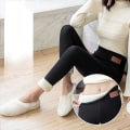 Miniatyrbilde 3 av 5: Sherpa Fleece-fôrede leggings for kvinner, vintertights, varme, tykke kasjmirbukser, varme leggings for kvinner med magekontroll (5XL)