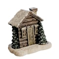 Miniatyrbillede 1 af 5: Julelandsbyhuse Røgelsesbrænder, Resin Julehytte I