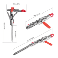 Miniatyrbilde 3 av 5: 2-pakke automatisk fjær fiskestang holder rustfritt stål stang stativ stang holder for bankfiske smart justerbar automatisk fiskefanger