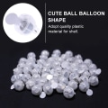 Miniatyrbilde 3 av 5: 50 stk. Ball Mini Round LED Ballonglys, For Paper Lantern Ballo