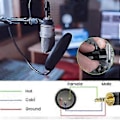 Miniatyrbillede 2 af 5: 3,5 mm til 3-pin kabel, 3-pin til 3,5 mm ubalanceret Aux mikrofonkabel, 1/8 tomme stereo til 3-pin han-ledning adapter 300cm