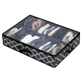 Miniatyrbillede 1 af 5: Skoreol i stof med 10 hylder i non-woven stof