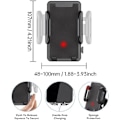 Miniatyrbillede 2 af 5: (Sort) Bil Kopholder, Justerbar Base 360° Drejelig Bil C