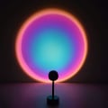 Miniatyrbillede 1 af 4: Sjælden perle LED projektion gulvlampe regnbue iriserende lampe Moo