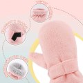 Pikkukuva 2 / 4: Talvimekkoset Fleece-Vuorella Vauvoille Pojille Lämpimät Pehmeät Hanskat