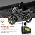 Miniatyrbilde 2 av 5: Motorsykkel Anti-tyveri Alarm Disk Blokk Scooter Disk Lås Disk Loc