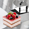 Miniatyrbillede 3 af 5: 4 stk. Kageringe Runde Kageforme Bage Rustfrit Stål Kageringe Mousseforme Dessertforme