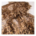 Miniatyrbilde 4 av 5: Damer Kvinner Mote Dyr Leopard Trykk Wraps Skjerf Chiffon Sjal Stor Stole（Leopard1）