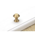 Miniatyrbilde 1 av 4: Liten røkelse gull, 4 stk solid messing garderobe knott dør knott Vint