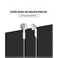 Pikkukuva 5 / 5: Edifier H180 In-Ear Langalliset Hi-Fi Stereo Kuulokkeet - Klassiset In-Ear Kuulokkeet