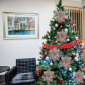 Miniatyrbilde 2 av 5: 12 stk Glitrende Juleblomst Pynt Julepynt