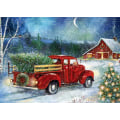Miniatyrbild 1 av 5: Juldiamantmålningssats, vinterdiamantkonstsats för vuxna,