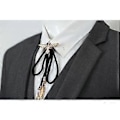 Miniatyrbillede 4 af 4: XYC Bolo Tie Læder Slips Western Halskæde Kostume Tilbehør til Mænd, Kvinder (C)
