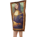 Pikkukuva 3 / 5: Mona Lisa, Halloween-juhlanäytöspuvut hauska seinämaalausparodiaasu