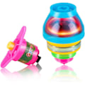 Miniatyrbillede 4 af 5: 15 stk. LED blinkende UFO snurrende toppe med gyroskop nyhed bulk fest favoriser legetøj