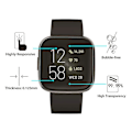 Pikkukuva 2 / 5: Näytönsuoja Fitbit Versa 2 / Fitbit Versa 2 Se -märkäasennus Tpu-muovikalvo, kuplaton, naarmuuntumaton