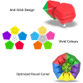 Miniatyrbilde 4 av 5: Speed ??Magic Cube, Klistremerkefri Magic Speed ??Cube Puzzle, Durabl