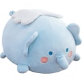 Miniatyrbilde 1 av 5: Søt elefant plysj pute utstoppet dyr Kawaii utstoppet dyr G