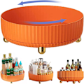 Miniatyrbillede 1 af 5: 1PC ORANGE Roterende Krydderihylde, Køkken Skab Drejeskive, Rot