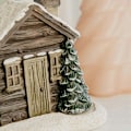 Miniatyrbillede 4 af 5: Julelandsbyhuse Røgelsesbrænder, Resin Julehytte I