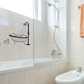 Pikkukuva 4 / 5: Seinän tarra seinätarra wc/kylpyhuone/ammeen ovi suihku