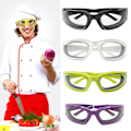 Pikkukuva 4 / 4: Keittiösipulilasit Anti-Tear Cutting Chopping Eye Protect Glasses（Vihreä）