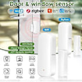 Miniatyrbillede 2 af 5: 1-6 stk. Tuya ZigBee og Wifi Dør Vindue Sensor Smart Home Åben/Luk APP Fjernbetjening Alarm