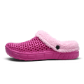 Miniatyrbillede 8 af 8: 36 foretredede træsko slippers med hyggelig imiteret pels. Varme hjemmesko