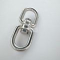 Miniatyrbillede 2 af 4: M6 Dobbelt Hoved Svingbar Ring, 304 Rustfrit Stål Svingbar Ring, Sand