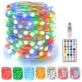 Miniatyrbilde 1 av 6: LED-lysslynge Smart RGBW Fest Juledekorasjon 20M