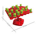 Miniatyrbillede 4 af 7: Læringslegetøj Frø Balance Matematikspil, Lærende Tællelegetøj (1