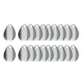 Miniatyrbillede 4 af 5: Fiskeskeer Spinner - Spinner Fiskeskeer til Agn Fremstilling Fiskegrej DIY Fisketilbehør 20 STK (SølvB) Silver B