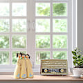 Miniatyrbillede 4 af 5: Figurer, skulpterede håndmalede venskabsgaver til venner Ter, skytsengelstatue som inspirerende gaver, sympati gaver til kvinder (3) A