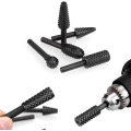 Miniatyrbilde 5 av 5: 1/4\" 6mm roterende fresesett kraftverktøy tresliping gravering Carvi