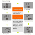 Miniatyrbillede 4 af 5: Solpanel-controller 12v/24v Pwm Auto Parameter Justerbar LCD-skærm Solpanel Batteriregulator Med Dobbelt USB-port 10A