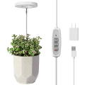 Miniatyrbilde 1 av 5: USB engelring plantevekstlys timing dimming teleskopisk strømning