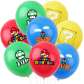 Miniatyrbillede 1 af 5: 8 stk. Mario temafest latexballoner Super Mario balloner Cartoo