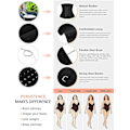 Miniatyrbillede 3 af 5: （S，sort）Dames Slankende Korset Platte Buik Shaper voor Latex Invis