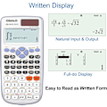 Miniatyrbillede 3 af 5: Videnskabelig lommeregner 417 Funktioner 2 Linjer 10+2 Cifre Display Wr