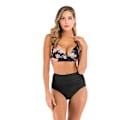 Miniatyrbild 1 av 5: Kvinnors högmidjade bikinis set push up bikini baddräkt tvådelad baddräkt badkläder kostym（3XL Retro）
