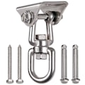 Miniatyrbilde 1 av 5: Heavy Duty 360 Swivel Swing Hanger, Rustfritt Stål Swing Hook