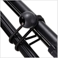 Miniatyrbillede 2 af 5: Sort sæt med 10 stk. Heavenly Curtain Tensioner elastisk reb St