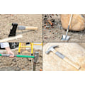 Miniatyrbillede 4 af 5: 1x reparationsbånd (2,5 cm x 100 cm langt), stoftape stærkere end ad