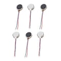 Pikkukuva 1 / 5: 6kpl Nopea 1027 Litteä Moottori Mini Värinämoottori DIY-projekteihin ja Terveystuotteisiin 11000RPM, Helppo Asennus
