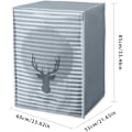 Miniatyrbild 2 av 5: Beige Tvättmaskin Överdrag Kläder Tvättmaskin Dammtorktumlare Överdrag Tumbl