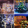 Miniatyrbillede 5 af 5: Juletræsk kogle lyskæde 40 LED 6 meter