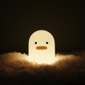 Miniatyrbillede 2 af 5: Led nattelys, smart sengelampe med gul and touch-sensor