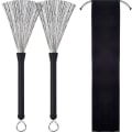 Pikkukuva 1 / 5: 1 Pari Retractable-rumpukapuloita Percussion-rumpukapuloita Comf-kahvalla