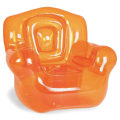 Miniatyrbild 1 av 4: Transparent transparent uppblåsbar soffa säte singel uppblåsbar stol innergård